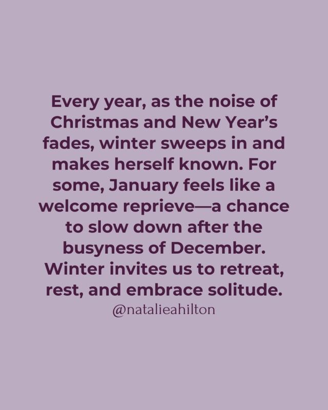 Solitude does not equal loneliness 💖 We have seasons of life where we must spend much of our time alone. There are ways to find connection and purpose, even here.

Read the full blog post “Embrace Seasons of Solitude” at nataliehilton.com/blog

#sacredsolitude #faithjourney #wellwateredwomen #drawingnear